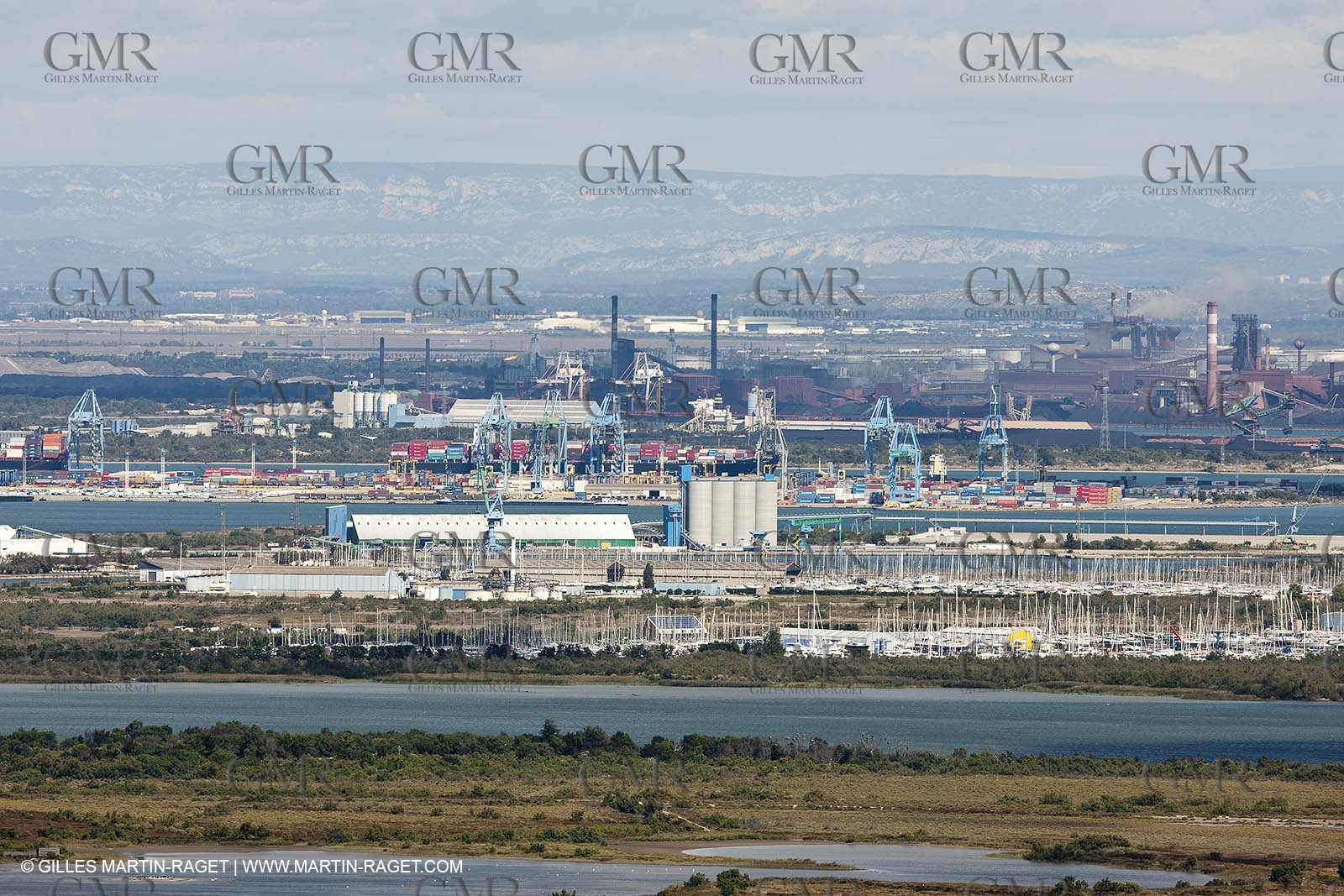 25 09 2010 - Aerial Camargphotos of the coastline from Marseille to La Grande Motte via the Camargue - Golfe de Fos