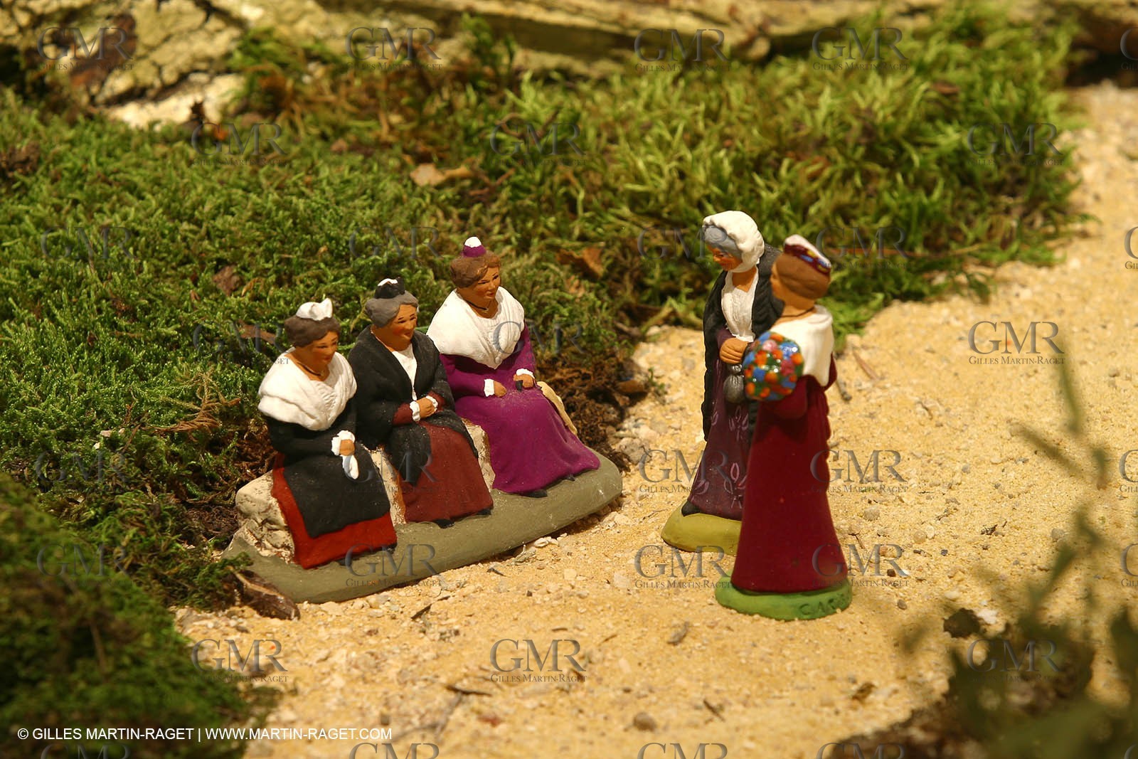 Great crib from les Saintes Maries de la mer (FRA, 13) for Christmas, December 2010