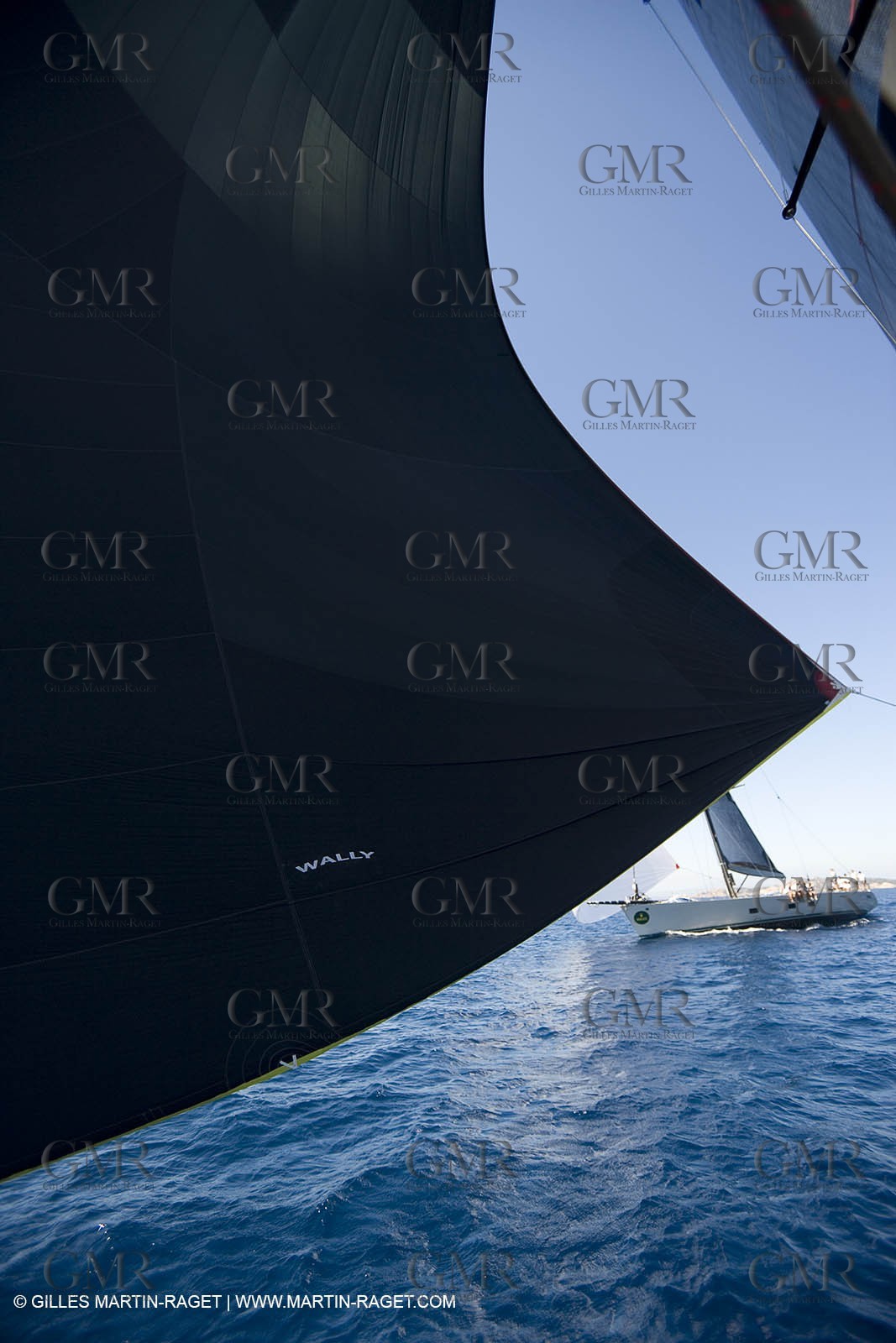 03 09 06 - Porto Cervo (Sardinia) - Maxi World Cup 2006 - Onboard Wally 90 Tango