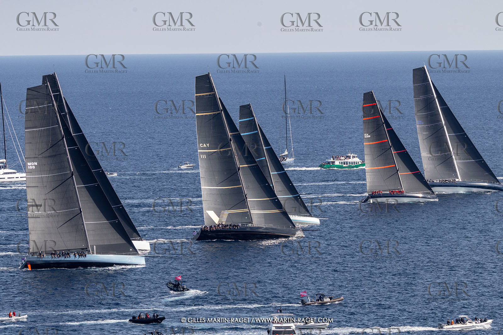 04 10 2025, Saint-Tropez (FRA), Les VoIles de Saint-Tropez 2025, Race Day 6