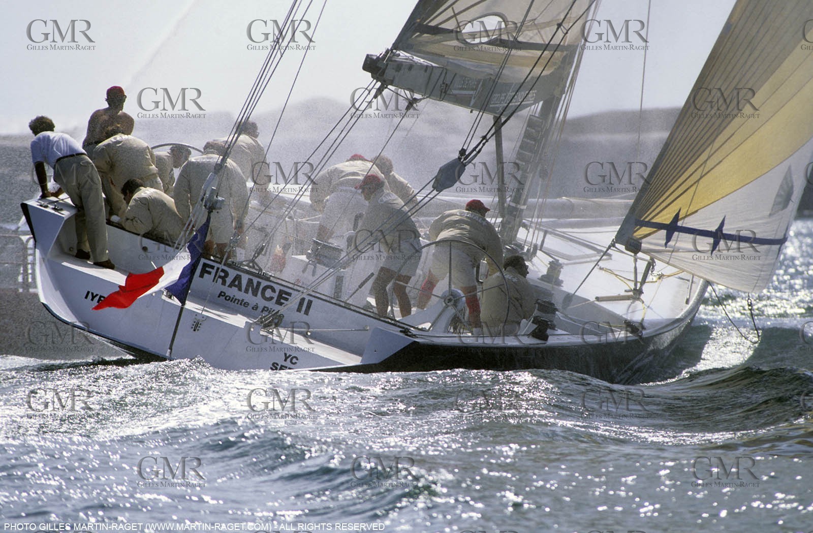 America's cup - San Diego 1995 - Défi français - France 2