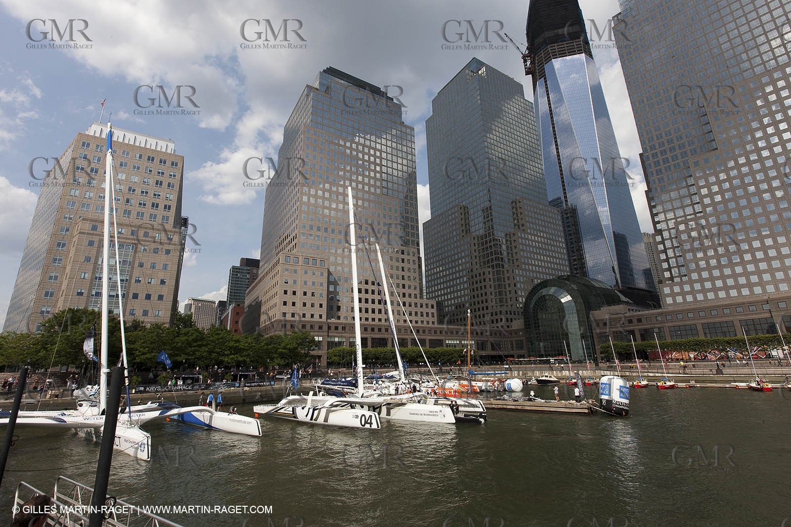 03 07 2012 - New York (USA, NY) - Krys Ocean Race prologuie - arrival in New York