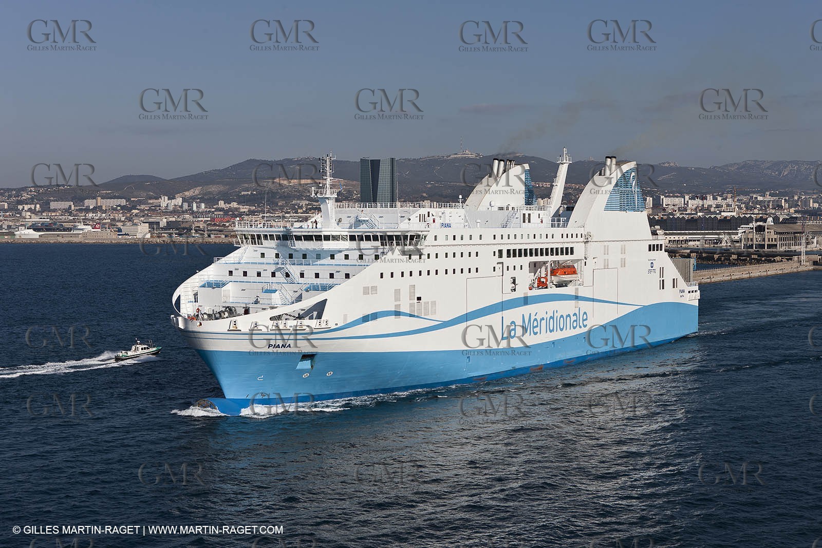 14 01 2012 - Marseille (FRA,13) - La Meridionale shipping company - the Piana off Marseille and the Calanques