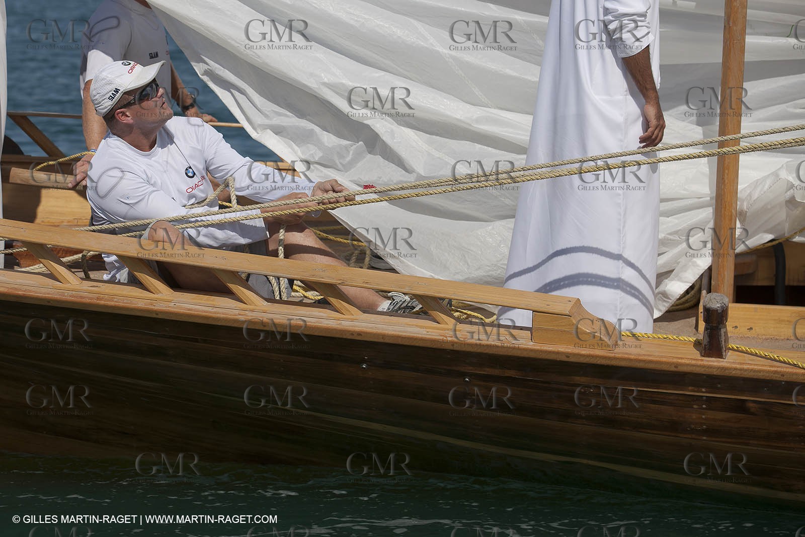 20 11 2010 - Dubai (UAE) - Dubai Louis Vuitton Trophy - Traditionnal dhow races for competing teams