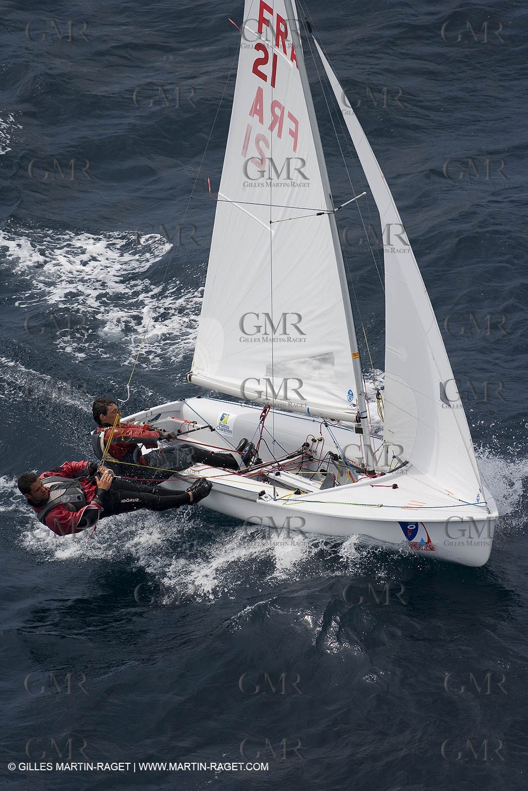 26 04 2007 - 2007 Semaine Olympique Française - Hyères (South of France) - Day 5 - Team France - 470 Homme