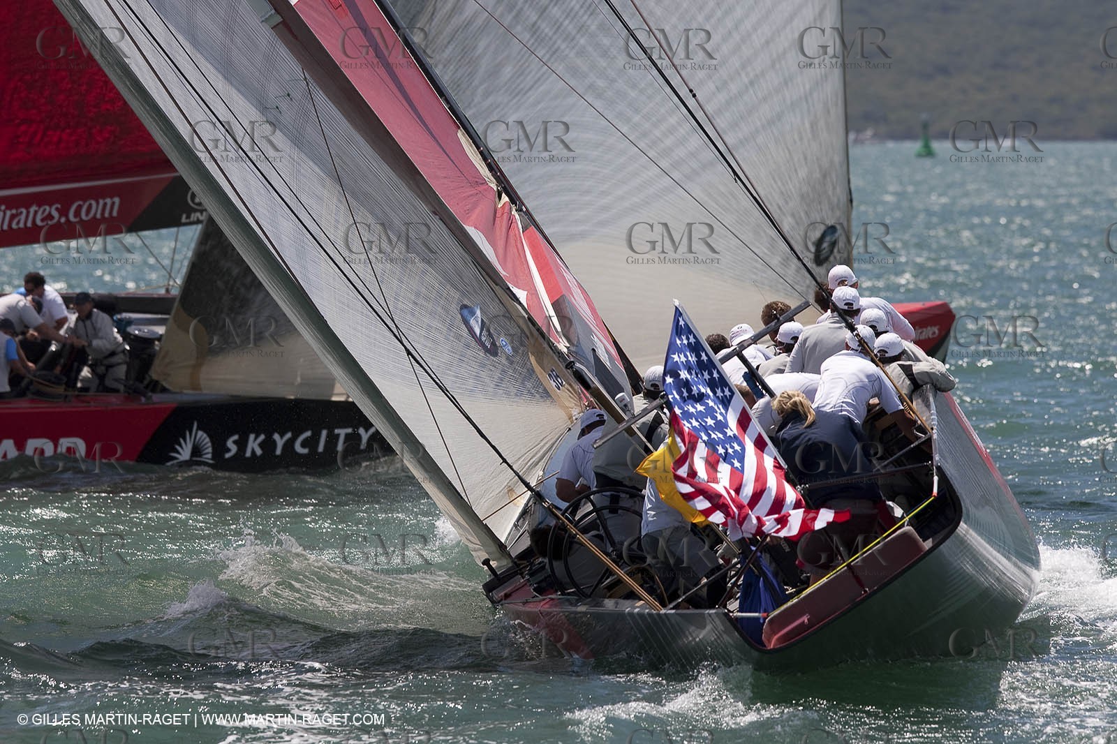 06 02 2009 - Auckland (NZL) -  Louis Vuitton Pacific Series -  Racing Day 6 - Round Robin 2