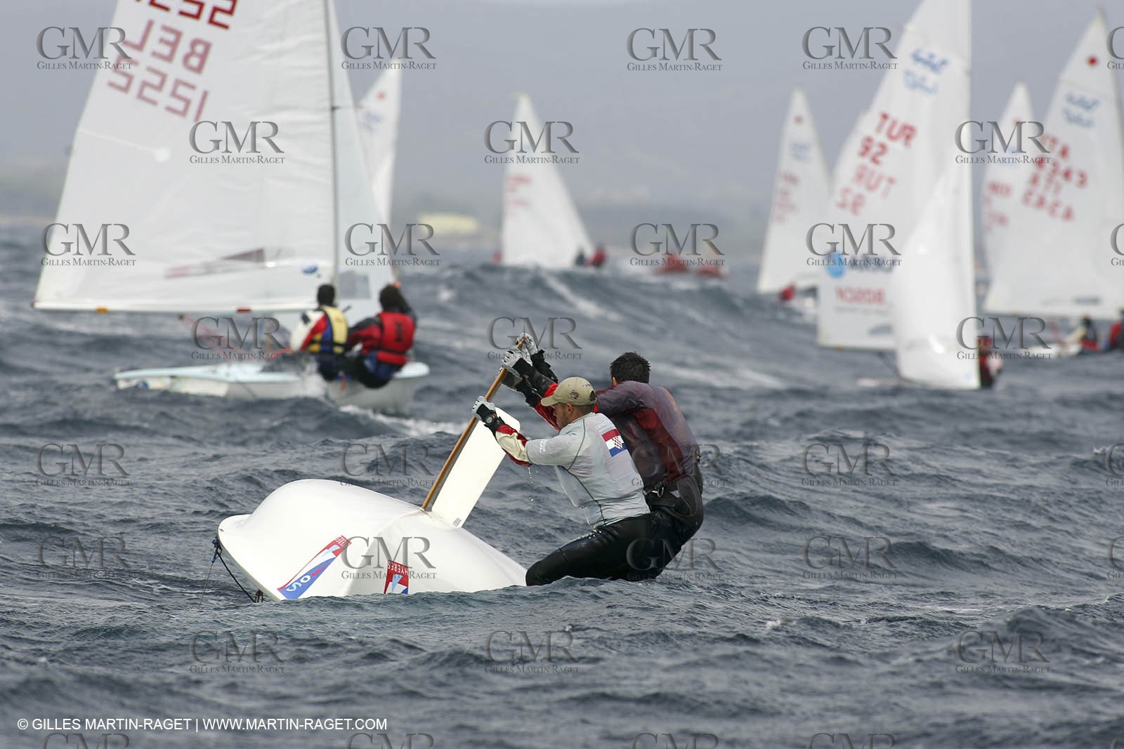 Semaine Olympique Française de Voile 2005 - Jour 1 - 470