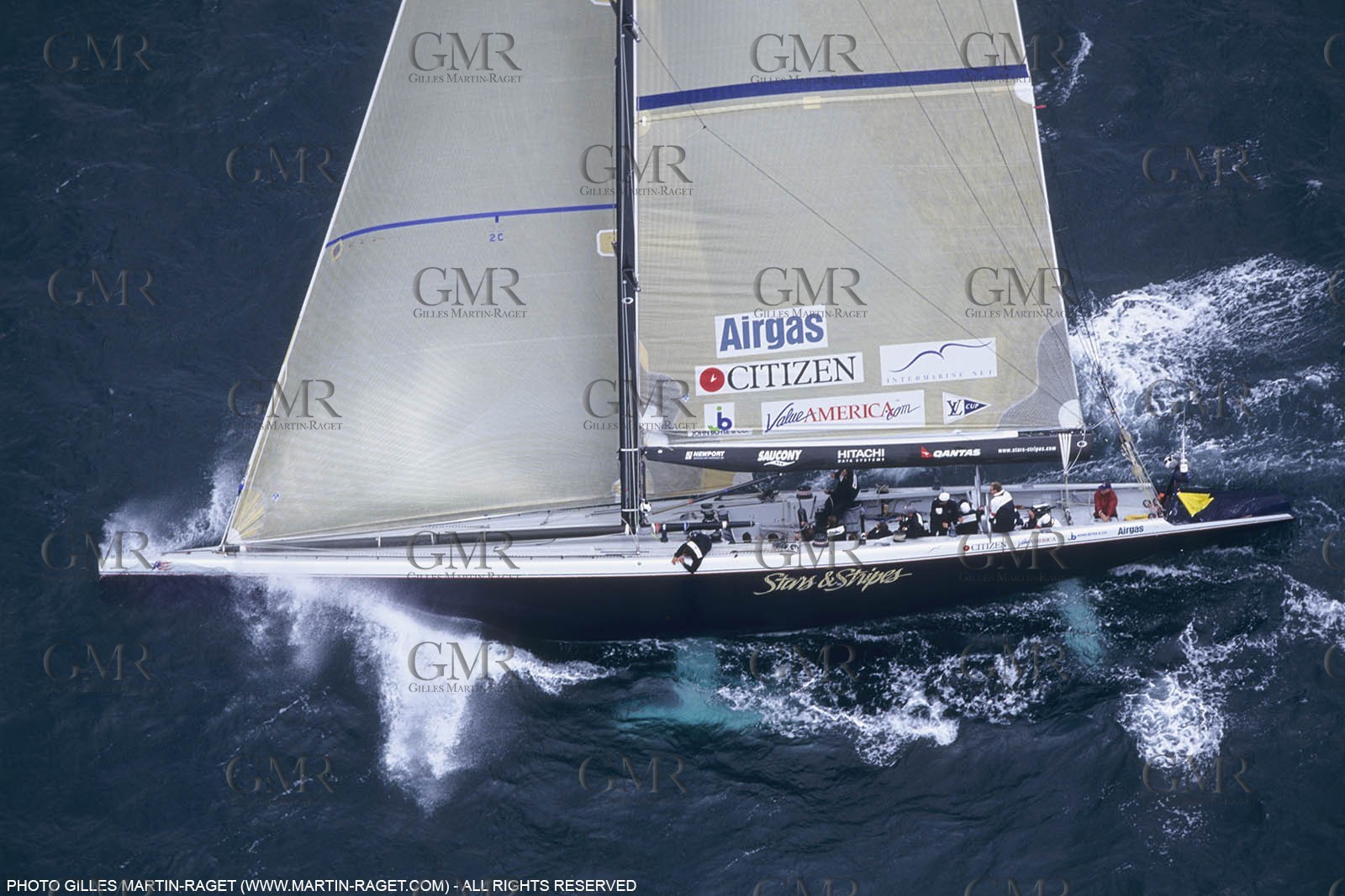 Sailing, Yacht Racing, America's Cup XXX, Auckland (NZL), 2000, Stars and Stripes