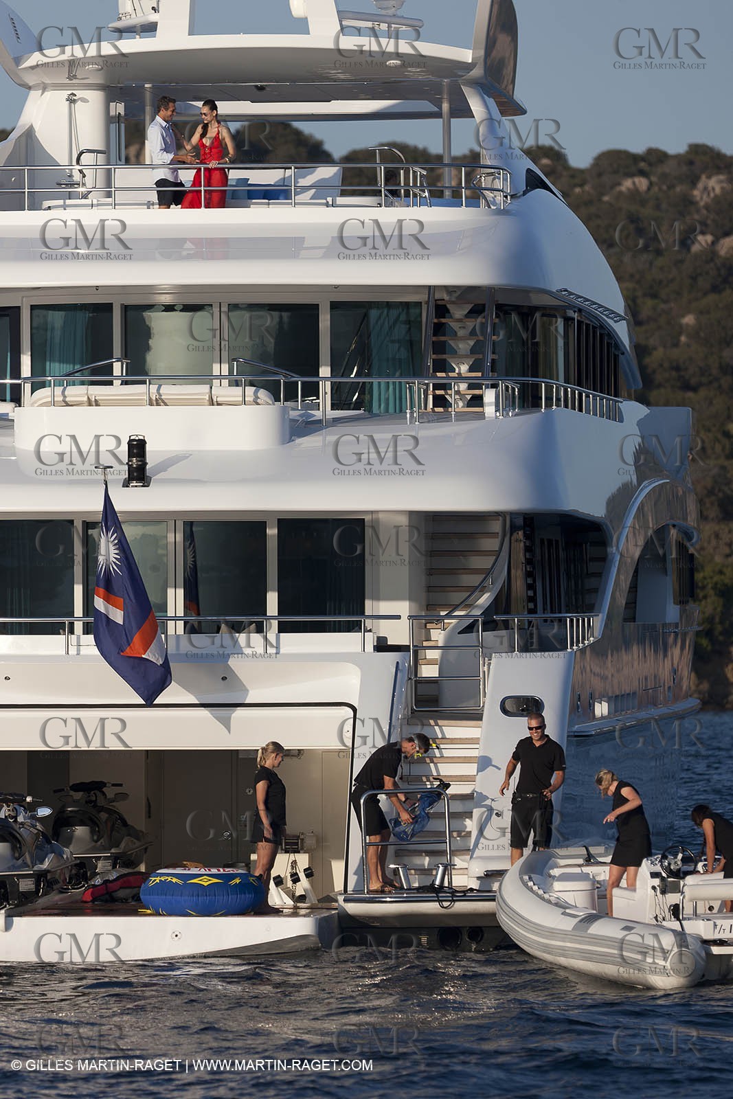 18 08 2011 - La Maddalena (ITA, Sardinia) - Motor yacht Inception