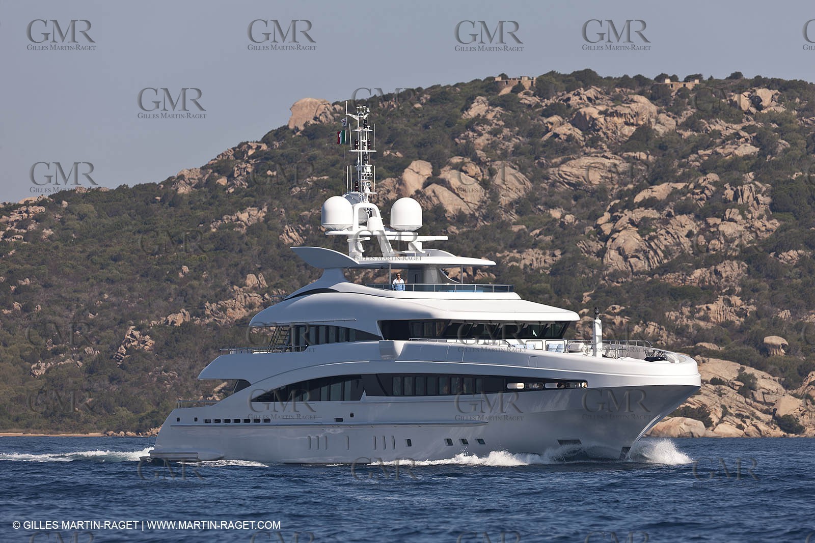 18 08 2011 - La Maddalena (ITA, Sardinia) - Motor yacht Inception