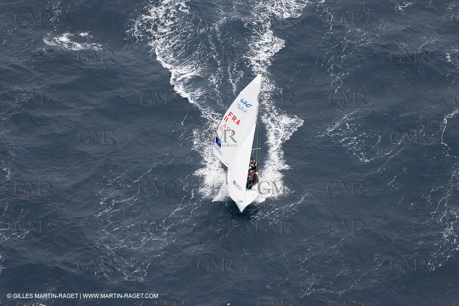 26 04 2007 - 2007 Semaine Olympique Française - Hyères (South of France) - Day 5 - Team France - 470 Homme - Bonnaud-Bonnaud