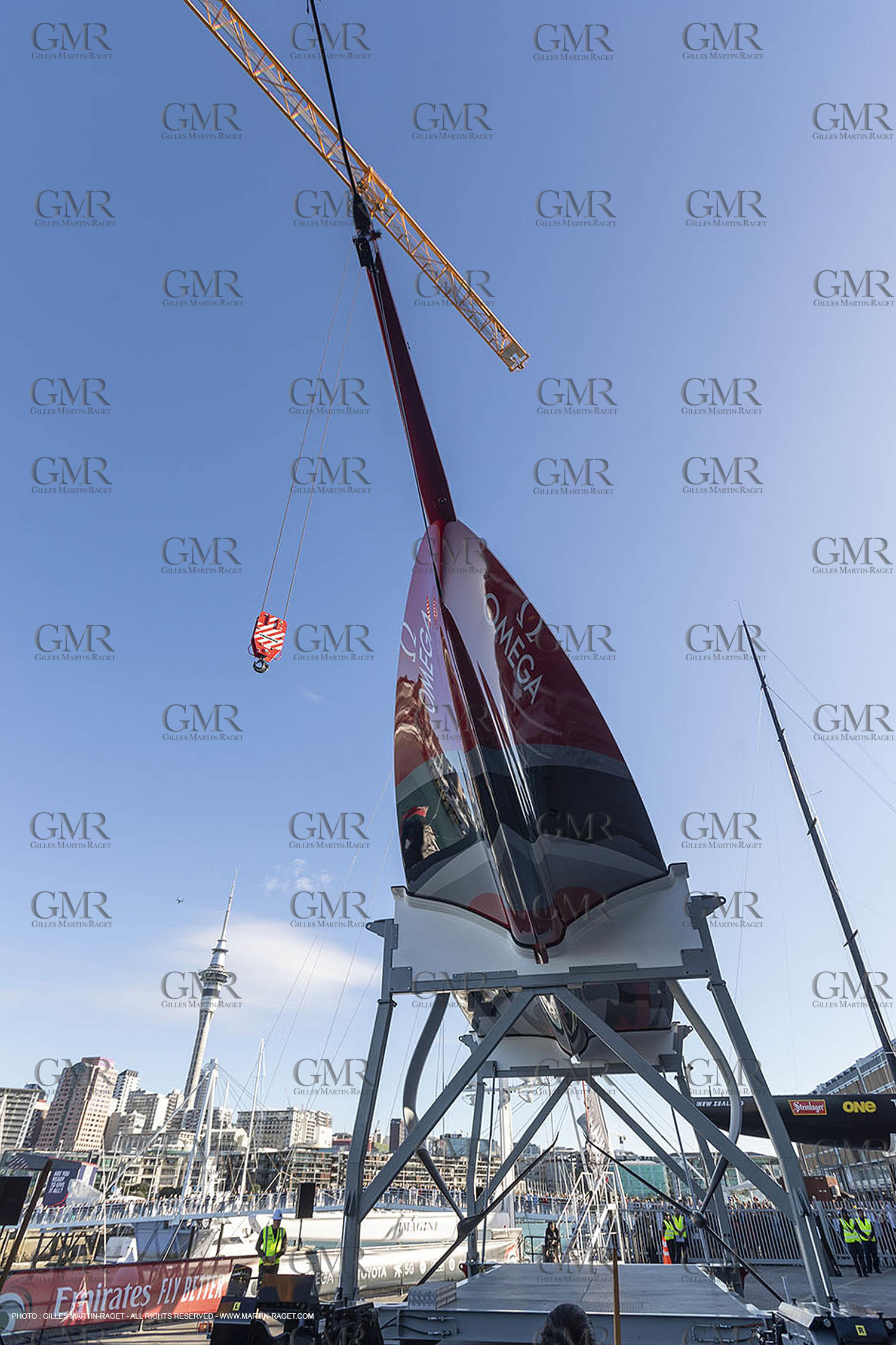 19 11 2020, AUckland (NZL), Emirates Team New Zealand boat  2 Te RehutaI Launch