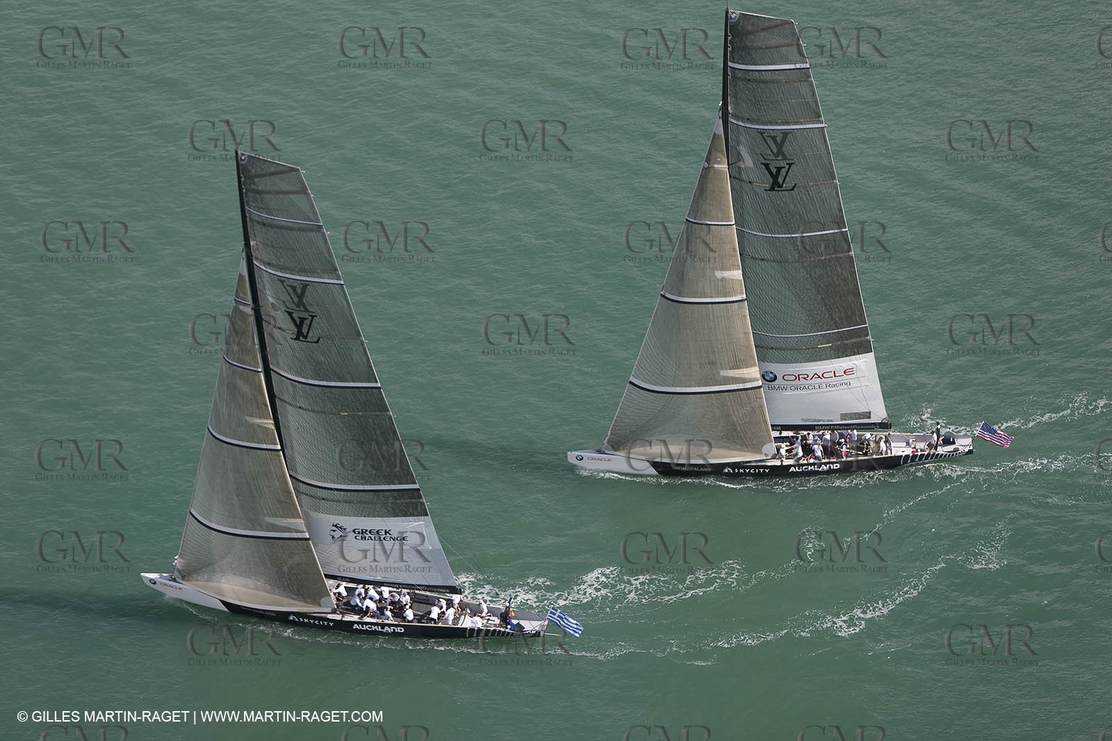 29 01 2009 - Auckland (NZL) -  Louis Vuitton Pacific Series - BMW ORACLE Racing - Training