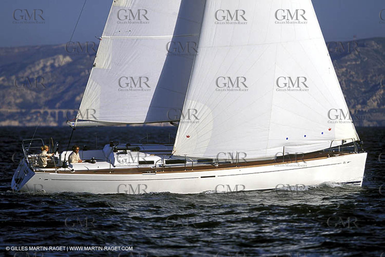 Monocoque de croisiere sous voile