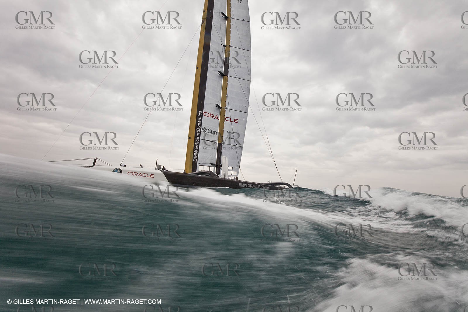 23 01 2010 - Valencia (ESP) - 33rd America's Cup - BMW ORACLE Racing - Valencia training - Day 4