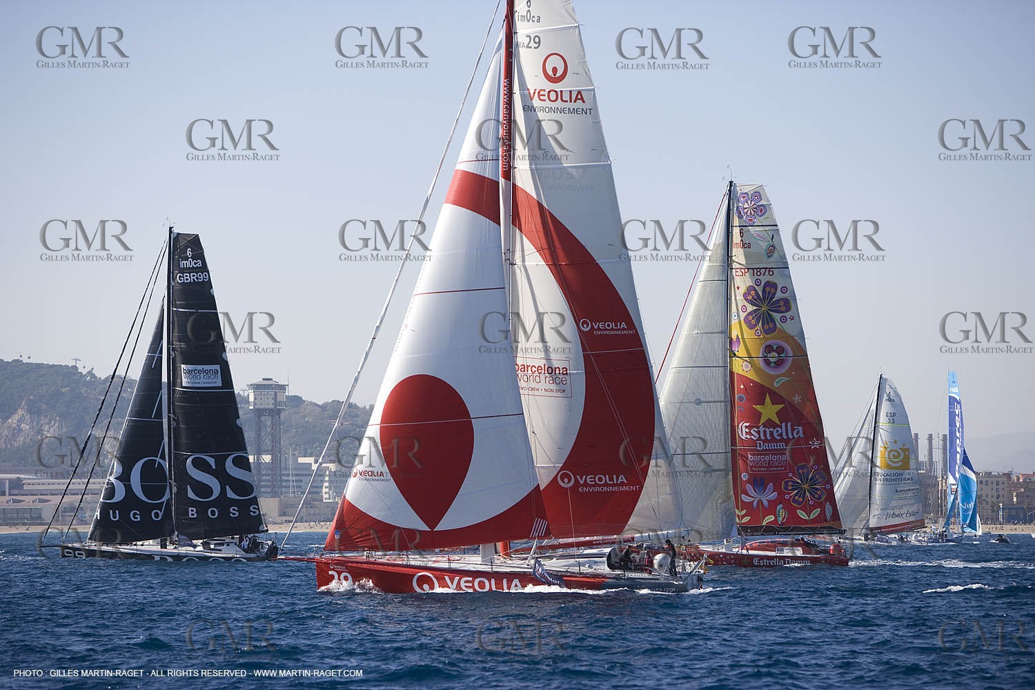 11 11 2007 - Barcelona (Spain) -  Barcelona World Race 2007 - Start