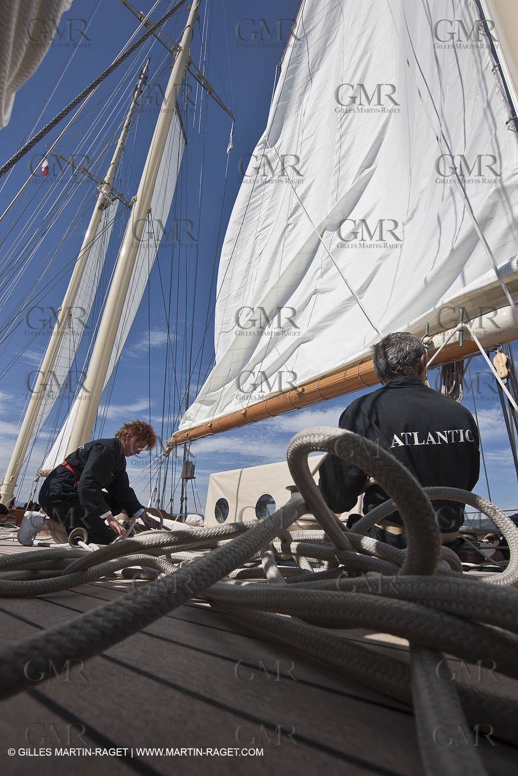 30 09 2010 - SainTropez (FRA,13) - Voiles de Saint Tropez 2010 - onboard Atlantic