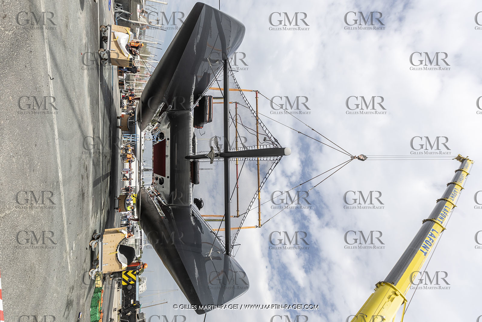 22 07 2020, La Grande Motte (FRA), Gunboat, Gunboat 68 SeaTilt launch