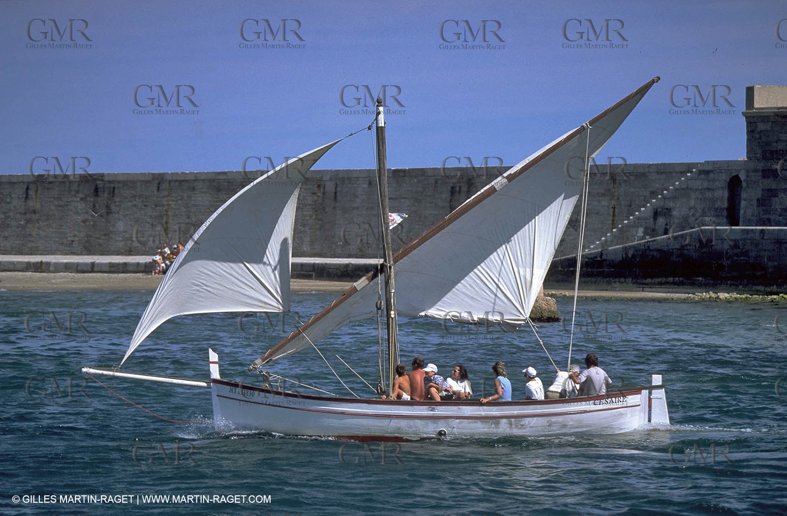 Latin rigs in Sète