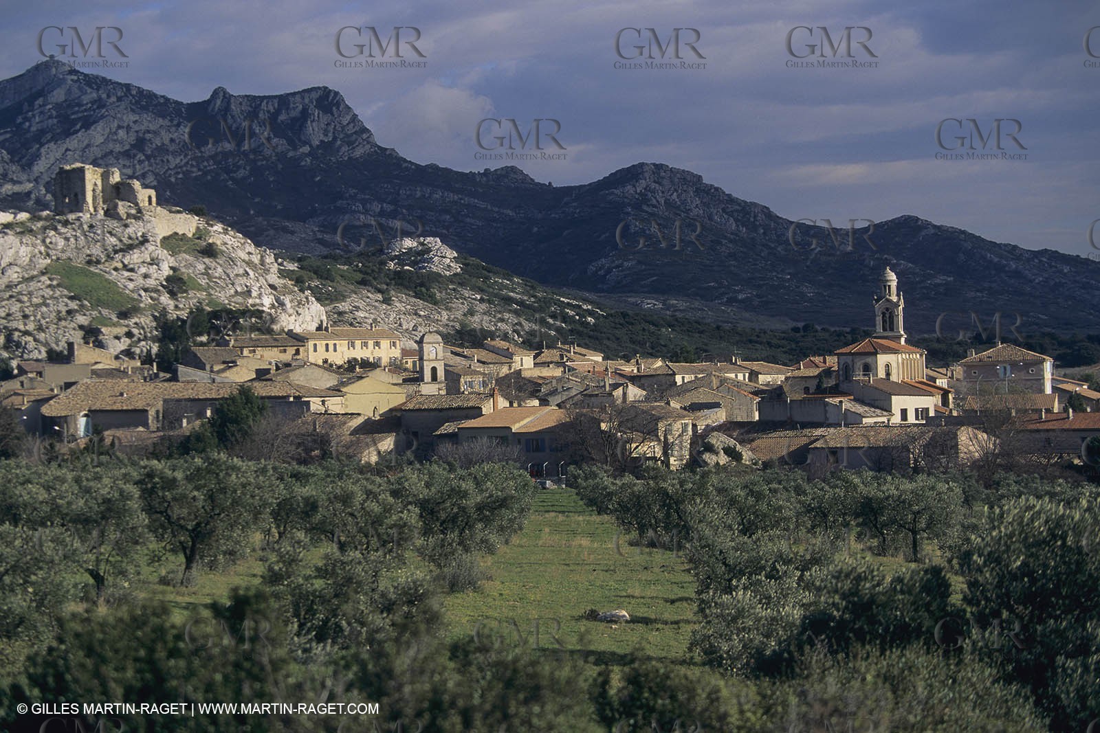 France, Provence, Villages des Alpilles, Aureille