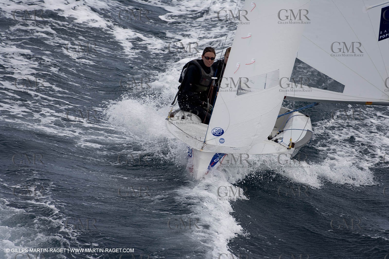 26 04 2007 - 2007 Semaine Olympique Française - Hyères (South of France) - Day 5 - Team France - 470 Femme - Lecointre-Lemaître