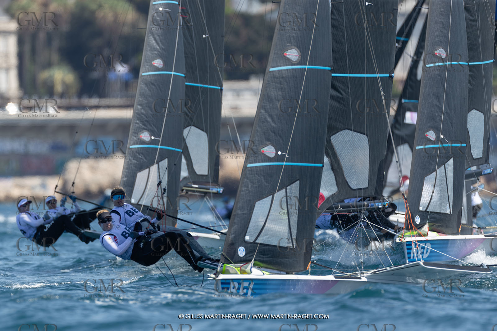 23 07 2024, Marseille (FRA), Paris 2024 Olympic Games, Sailing, Free trainings