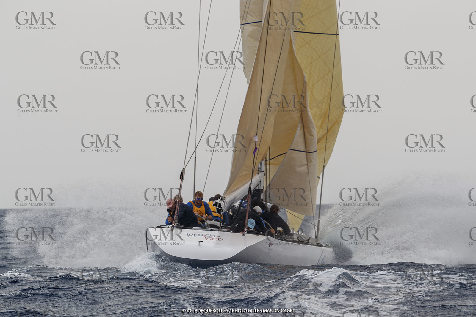 19 06 2024, Porquerolles Island (FRA), Championnat du monde des 12 m JI 2024, Race Day 1