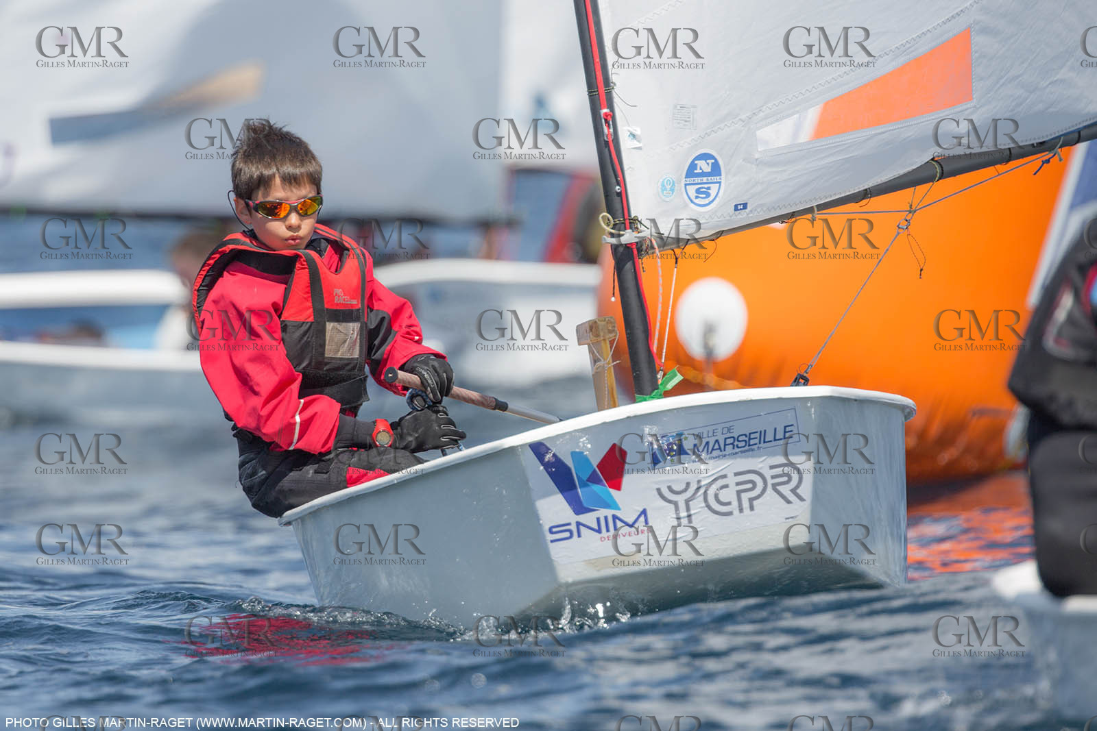 14 04 2016, Marseille (FRA,13), SNIM Dériveurs, Coupe Internationale de Printemps Optimist, Day 4
