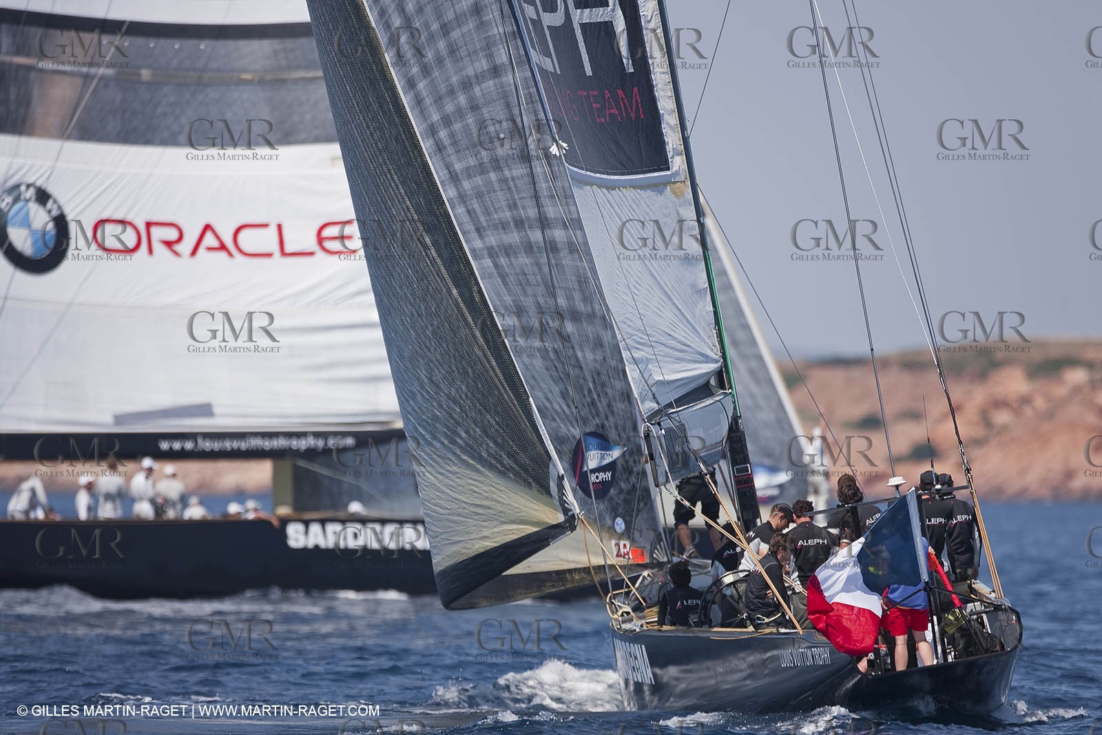23 05 2010 - La Maddalena (ITA, Sardinia) Louis Vuitton Trophy - BMW ORACLE Racing - Racing Day 2