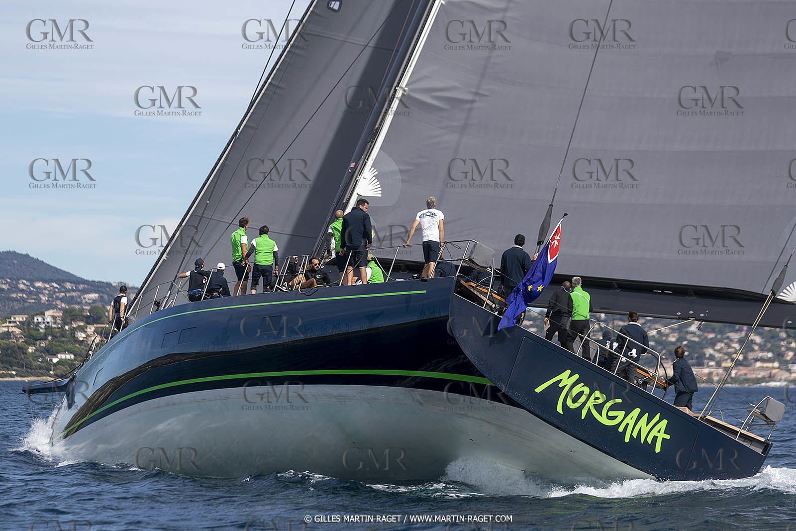 02 10 2022, Saint-Tropez (FRA,83), Voiles de Saint-Tropez 2022,  entraînement des maxis