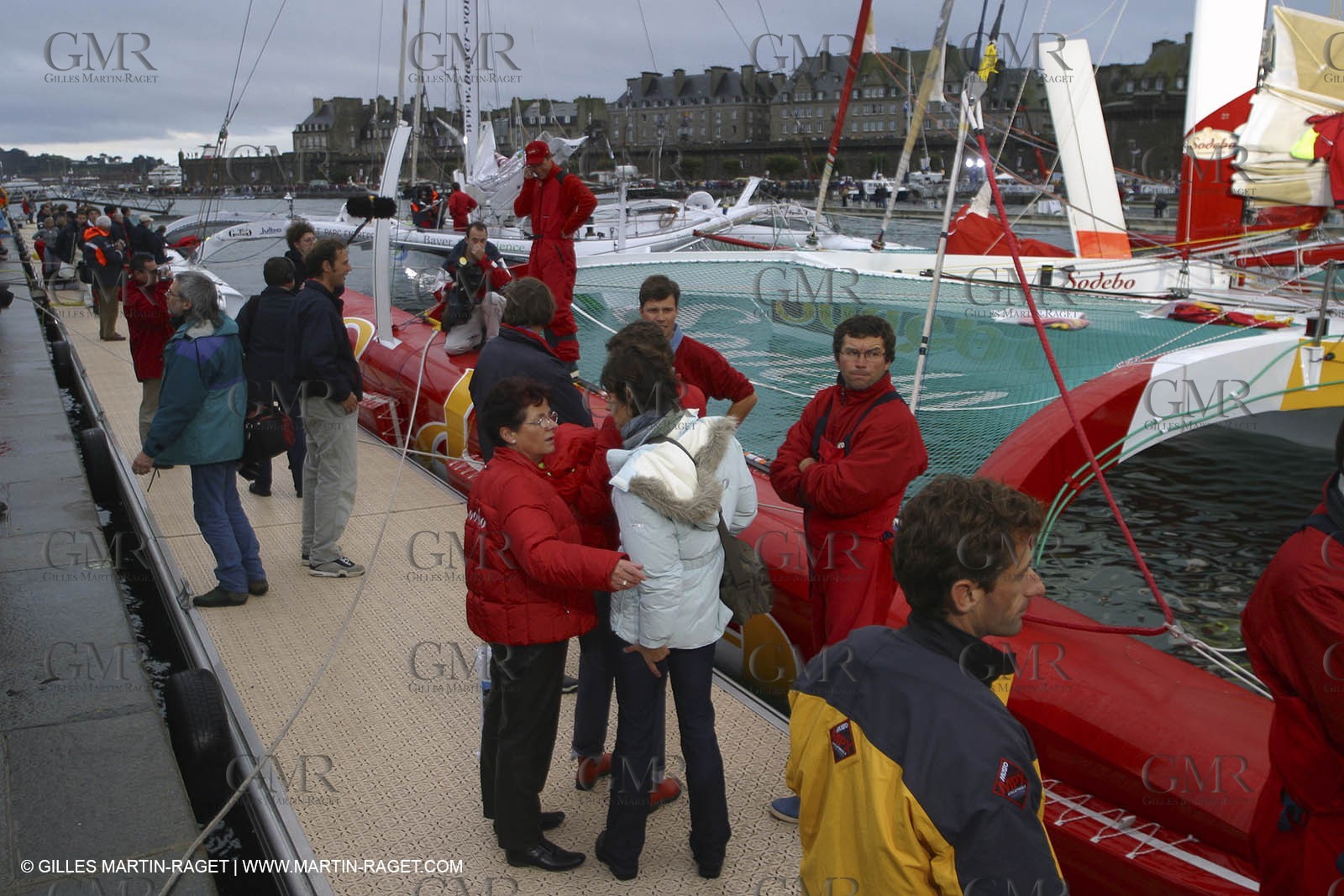 Route du Rhum 2002 - Saint Malo - ORMA 60' Trimarans Start