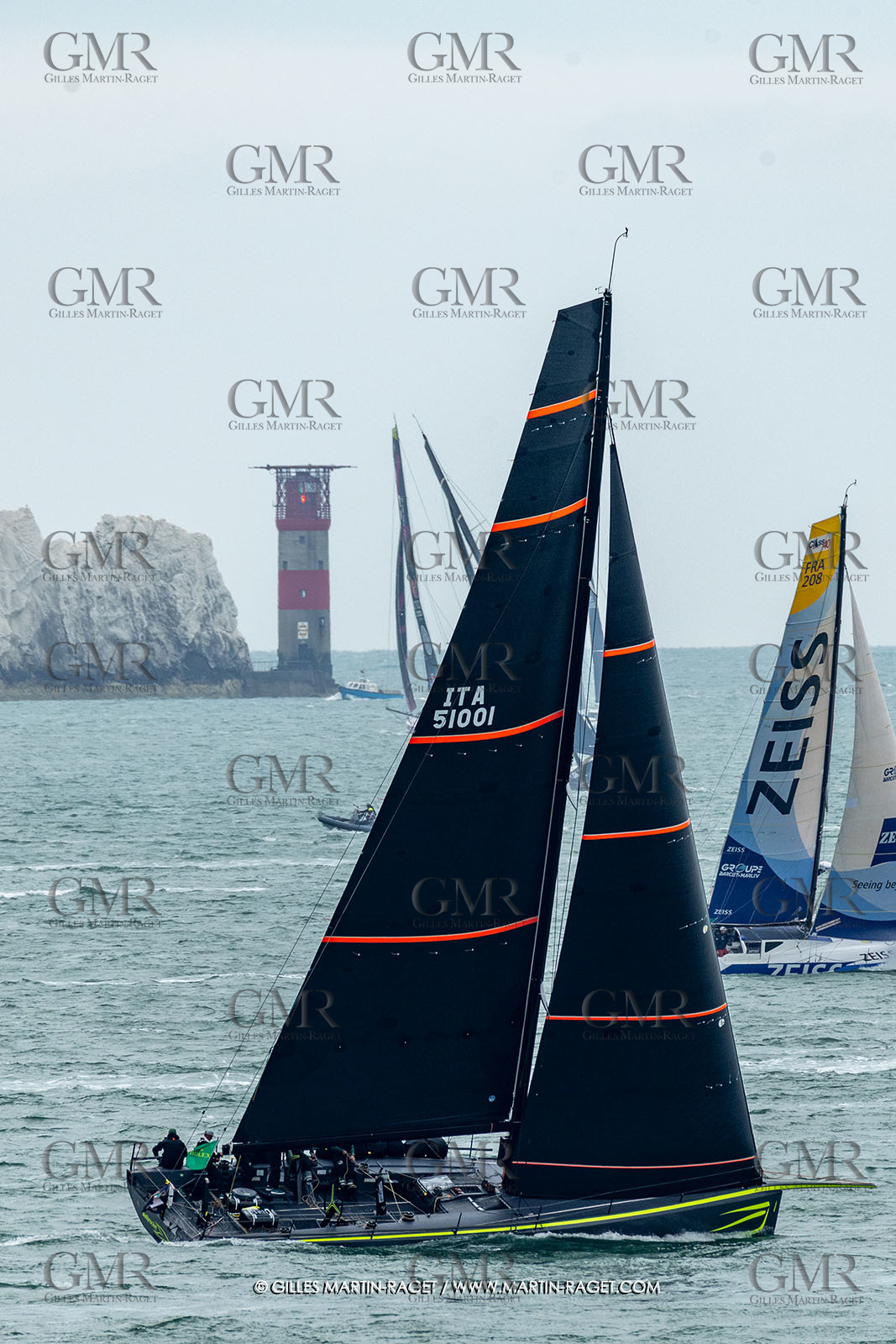 26 07 2025, Cowes (UK, IOW), Admiral's Cup 2025, Rolex Fastnet Race start,