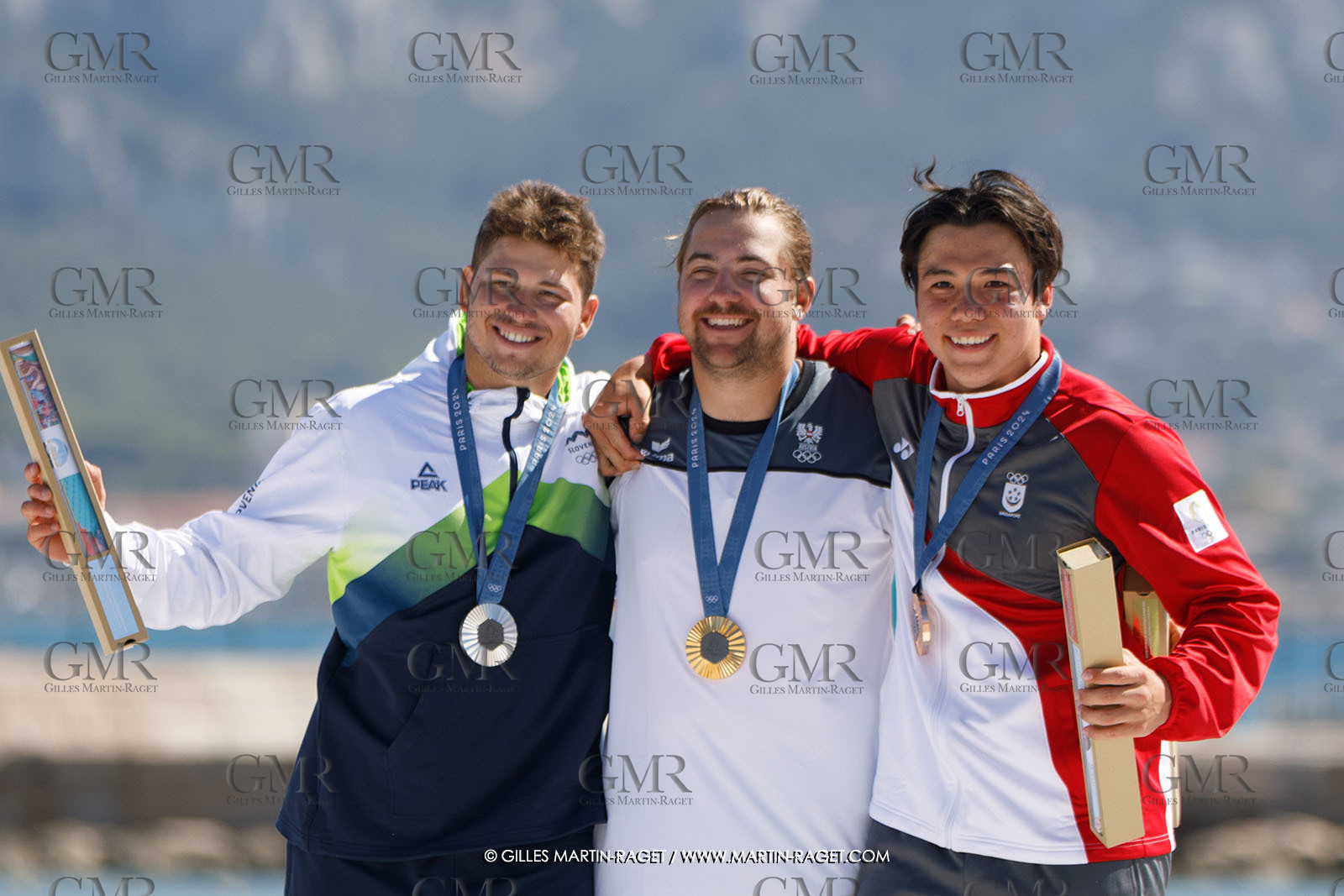 09 08 2024, Marseille (FRA), Paris 2024 Olympic Games, Sailing, Race Day 12