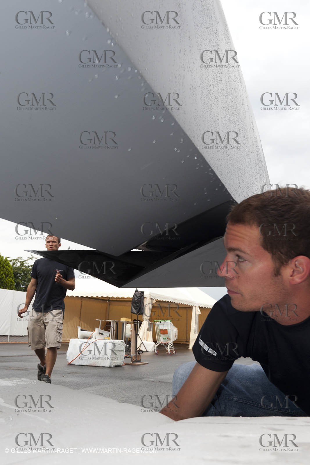 23 08 2010 - Ecublens (SUI) - L'Hydroptère.CH - Sortie de chantier