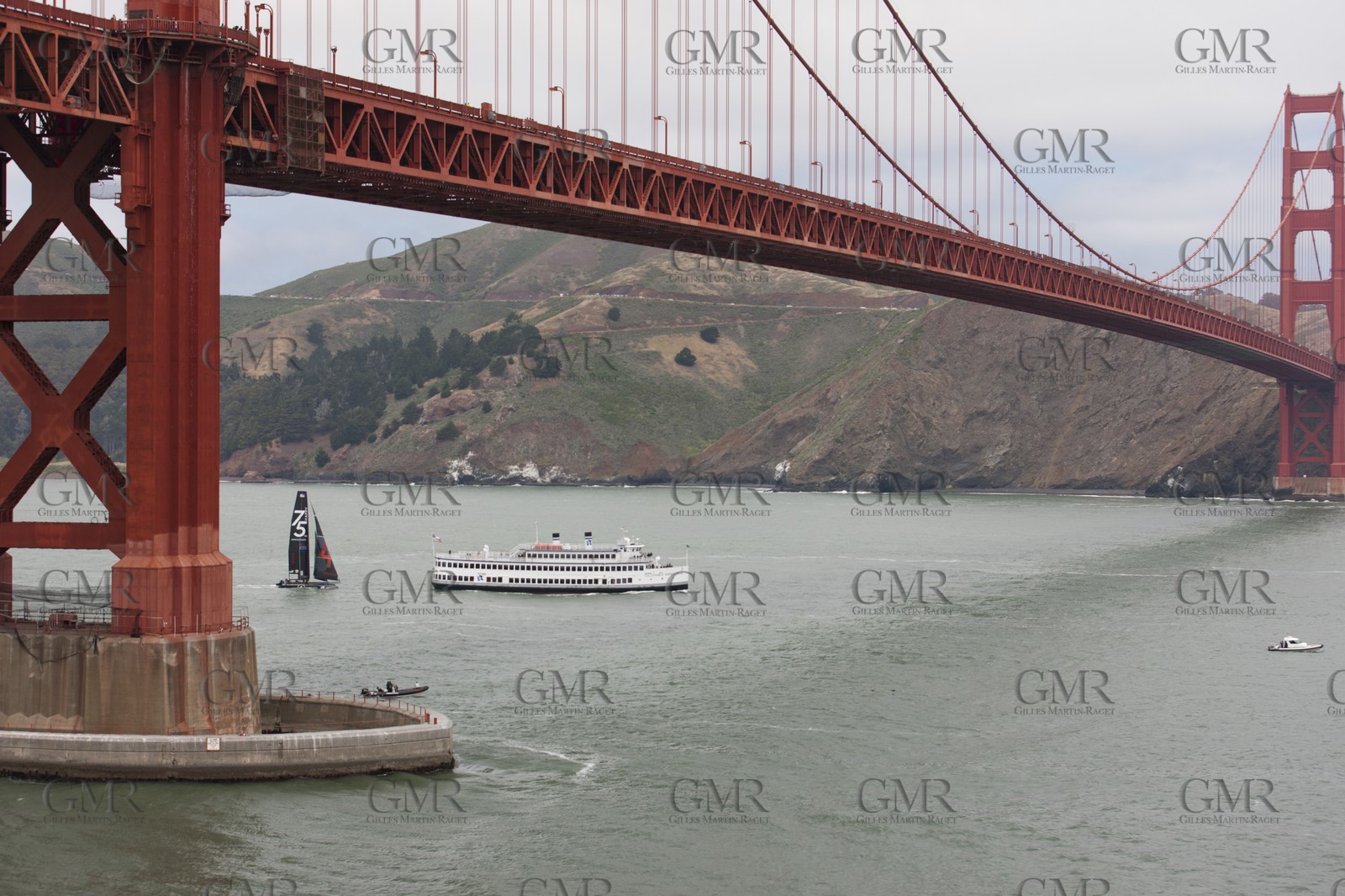 27 05 2012 - San Francisco (USA,CA) - 34th Americas's Cup - America's Cup celebrates the Golden Gate Bridge 75th Anniversary