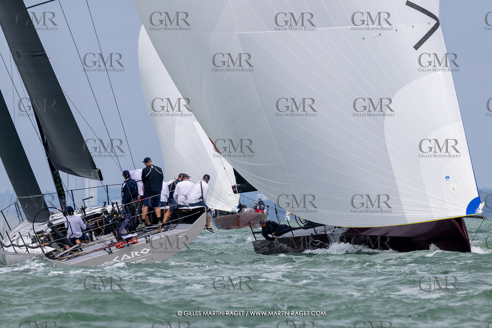 23 07 2025, Cowes (UK, IOW), Admiral's Cup 2025, Inshore racing Day 2, Django Wallyrocket 51, Yacht Club Costa Smeralda (ITA)
