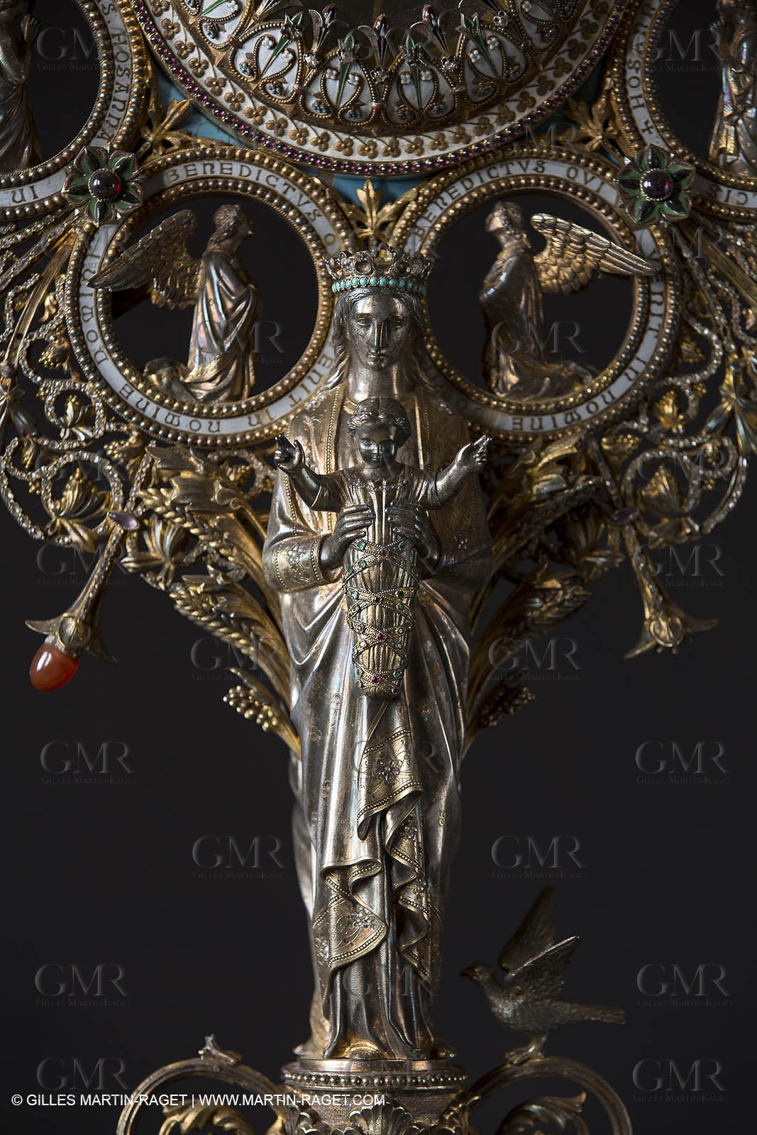 04 02 2013 - Marseille(FRA,13), Notre Dame de la Garde,liturgical silverware