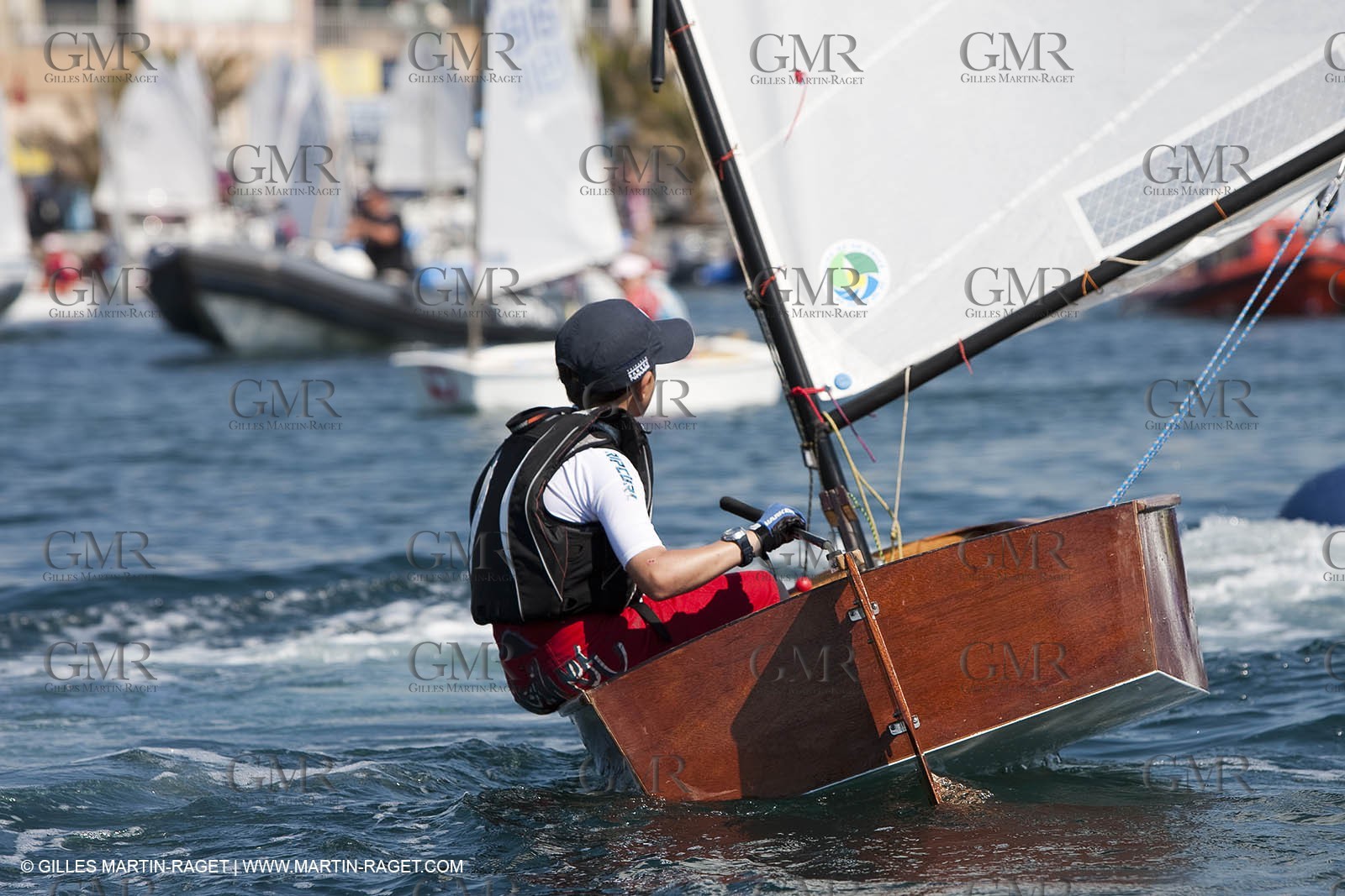 24 05 2010 - Hyères (FRA,83) - wooden optimist