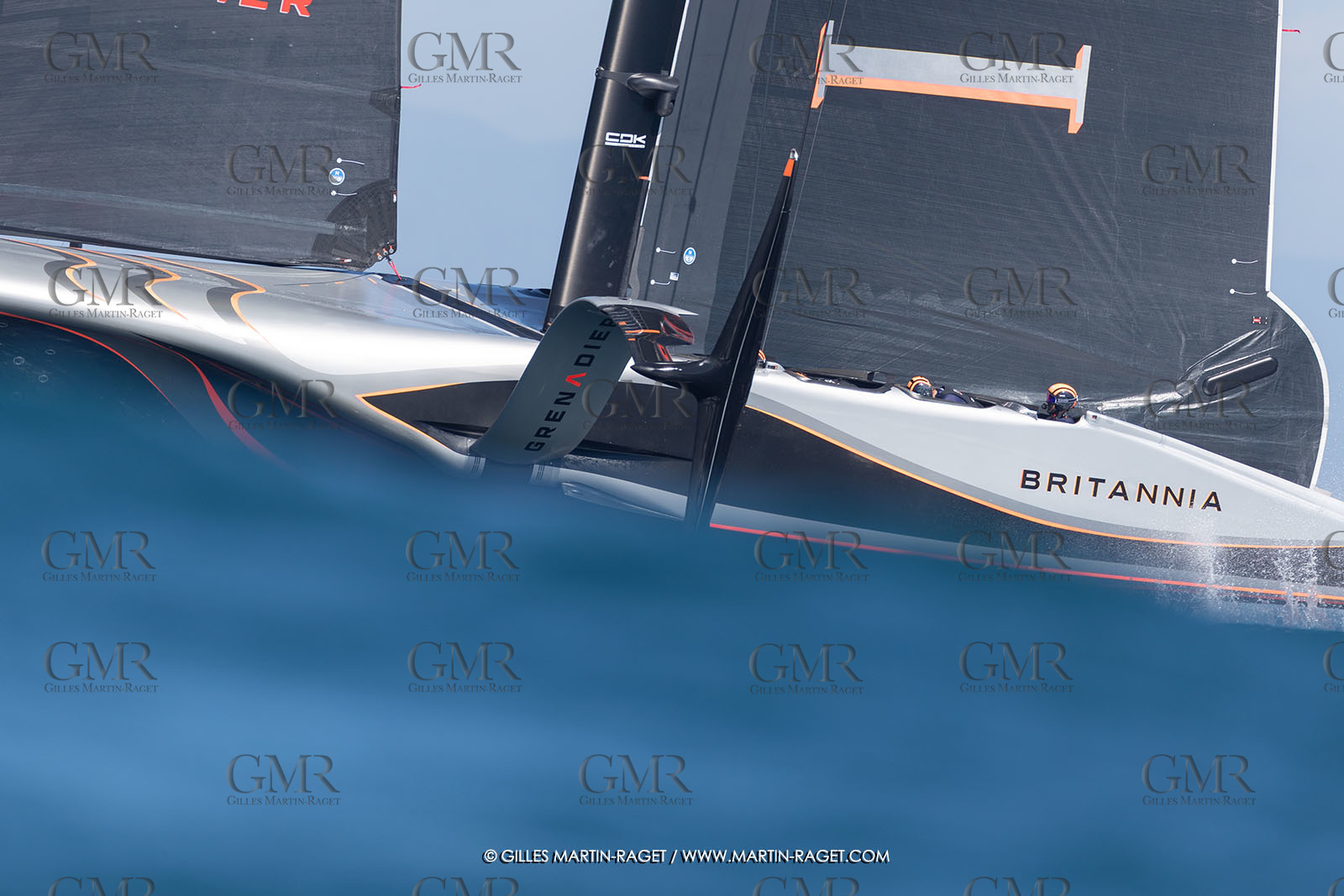 26 09 2024, Barcelona (ESP), 37th America's Cup, Louis Vuitton Cup Final, Race Day 1