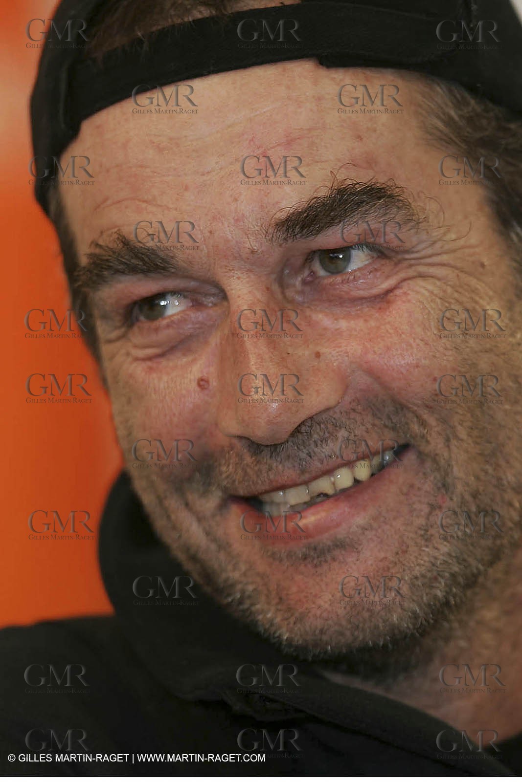 Orange II - 2005 Jules Verne Trophy finish - Brest - On shore - Bruno Peyron