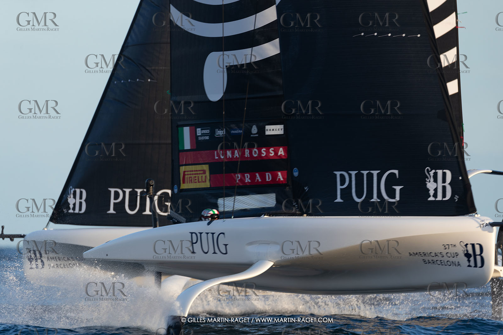 11 10 2024, Barcelona (ESP), Louis Vuitton 37th America's Cup, Puig Women America's Cup, semi finals