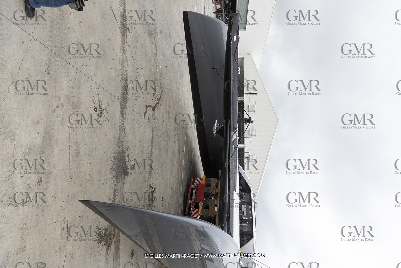 21 07 2020, La Grande Motte (FRA), Gunboat, Gunboat 68 SeaTilt out of the shed