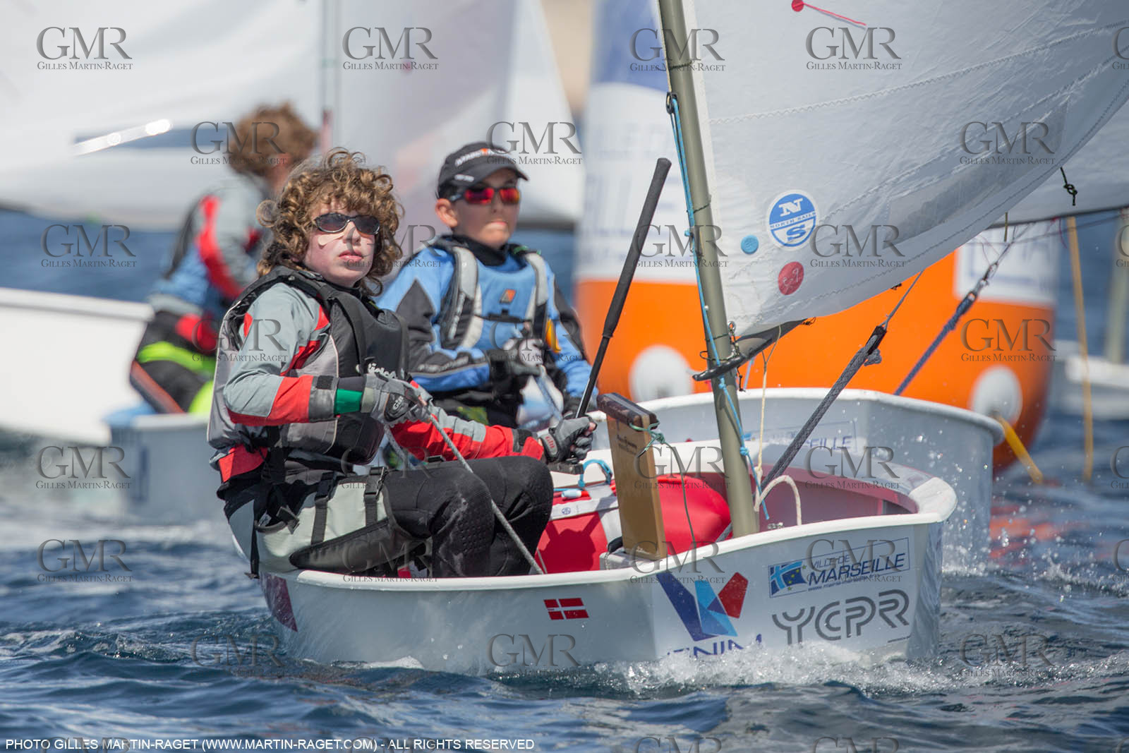 14 04 2016, Marseille (FRA,13), SNIM Dériveurs, Coupe Internationale de Printemps Optimist, Day 4