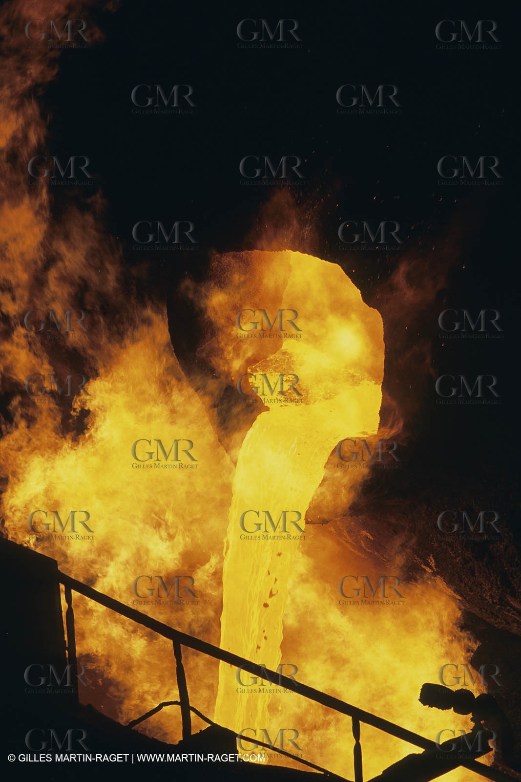 Fos mer - Sollac steel plant