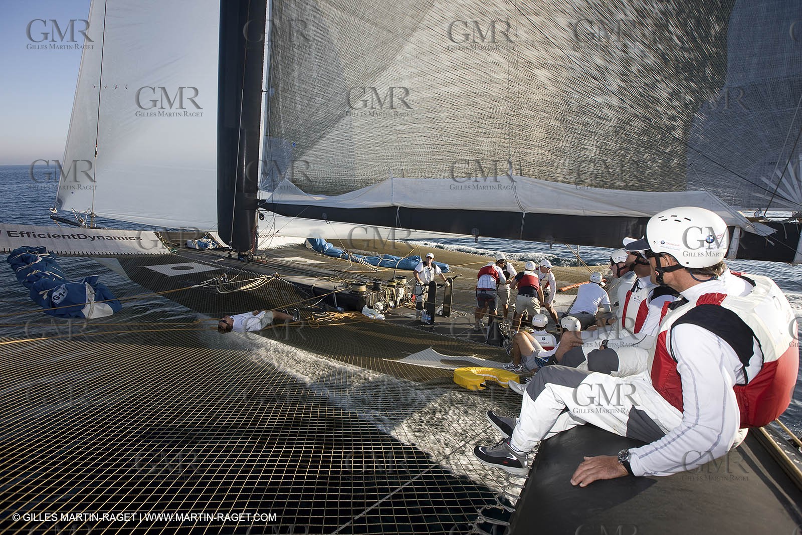 18 11 2008 - San Diego (CA, USA) - America's Cup - BMW ORACLE Racing - 90 ft trimaran sea trials - San Diego