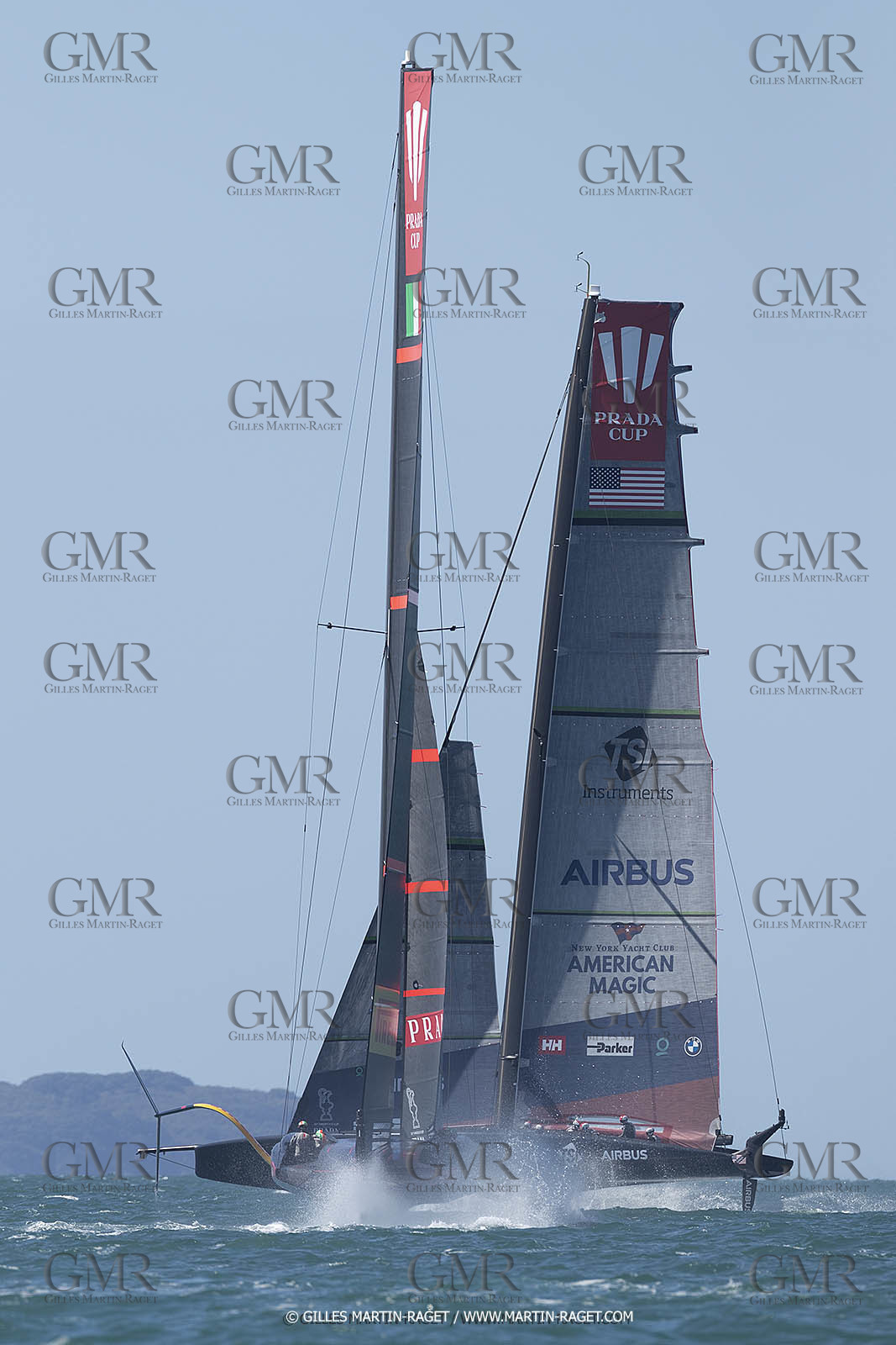 11 01 2021, Auckland (NZL), 36th America's Cup, Practice Racing