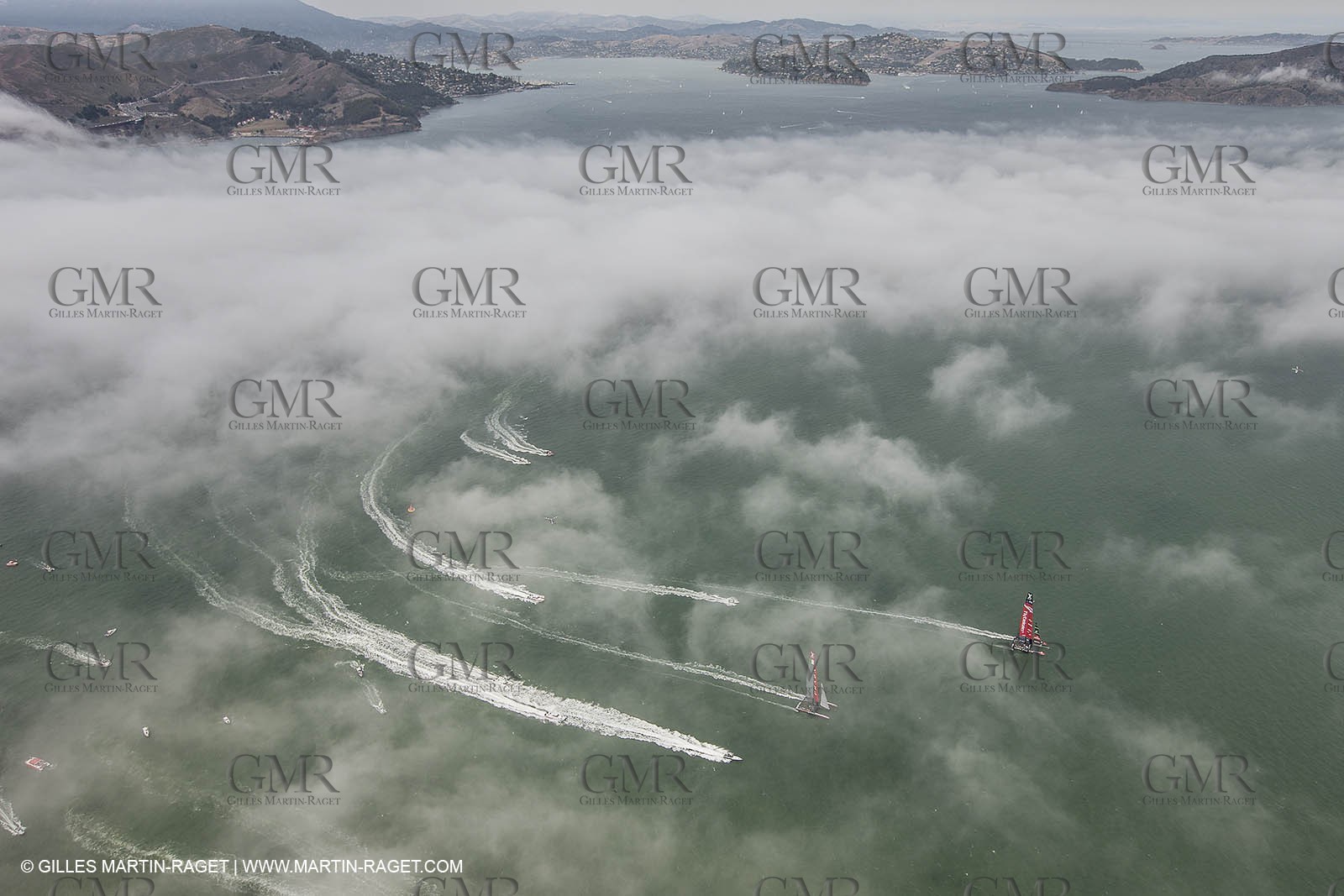 18 08 2013 - San Francisco (USA,CA) - 34th America's Cup - Louis Vuitton Cup Final Day 2