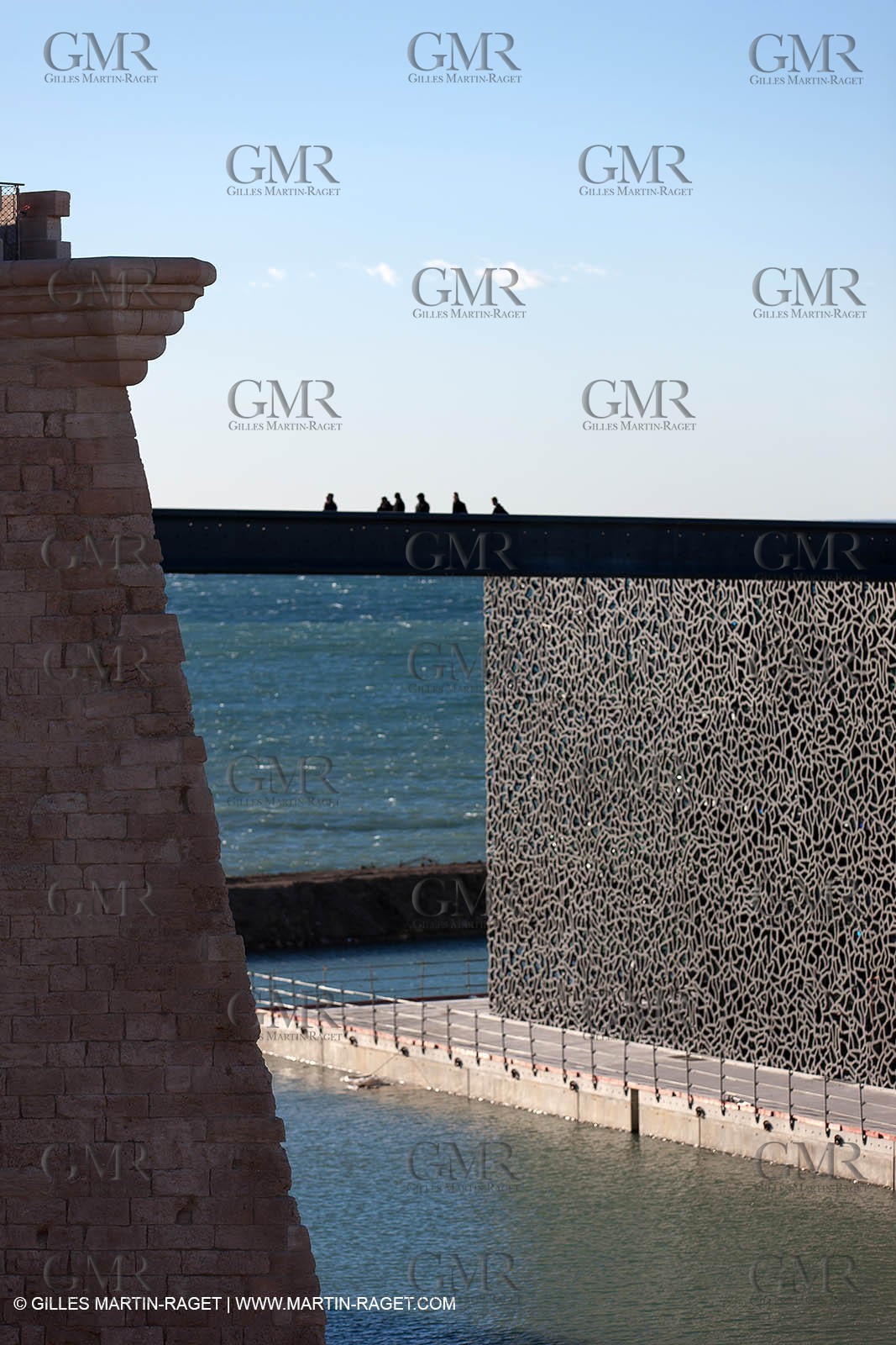 11 01 2013 - Marseille (FRA,13) - Marseille Provence 2013, Capitale européenne de la Culture, Ewplanade du J4, MUCEM et Villa Méditerrannée