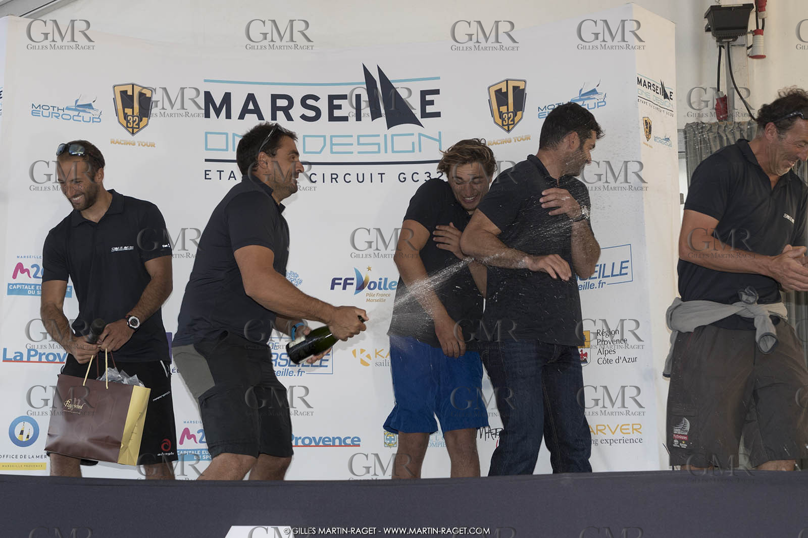 15 10 2017, Marseille (FRA), GC32 Racing Tour 2017, Marseille One Design, Final day, Prizegiving