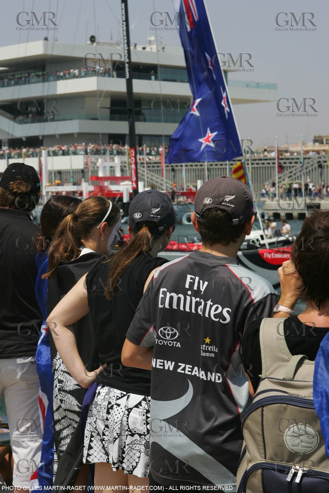 29 06 2007-Valencia (Spain)- 32nd America's Cup - Final Match - Day 5 - Alinghi vs Emirates Team New Zealand